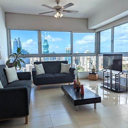 Yc 3602 L Apartamento 2Br En Av Balboa Panamá Esterno foto