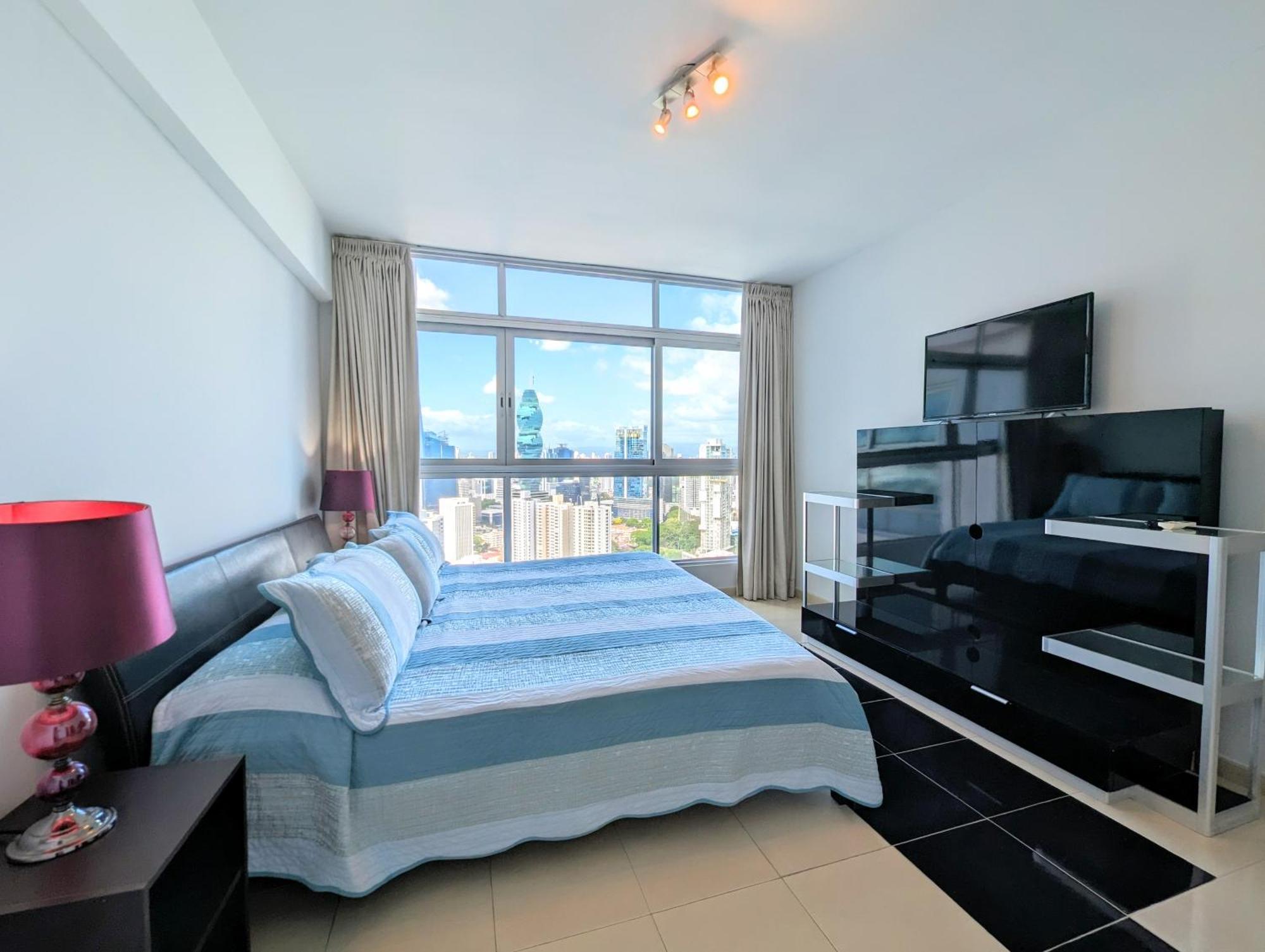 Yc 3602 L Apartamento 2Br En Av Balboa Panamá Esterno foto
