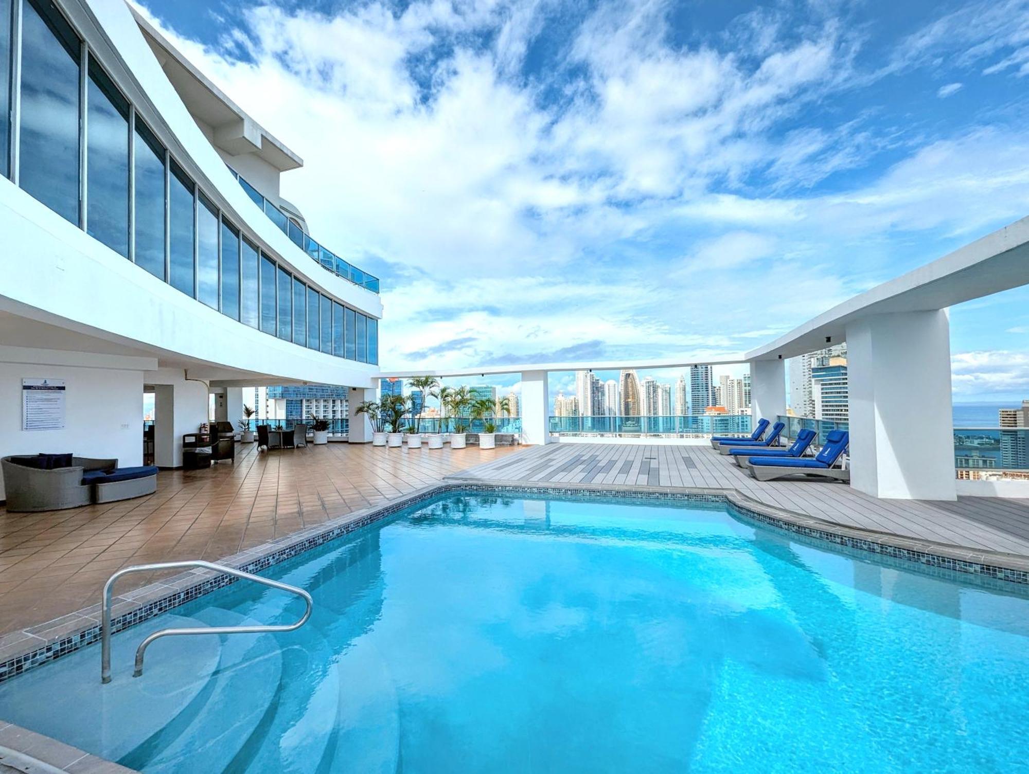 Yc 3602 L Apartamento 2Br En Av Balboa Panamá Esterno foto